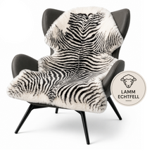Design Schaffell | Audrey | Echtes Lammfell aus 100 % Schafwolle | Weich & Natürlich