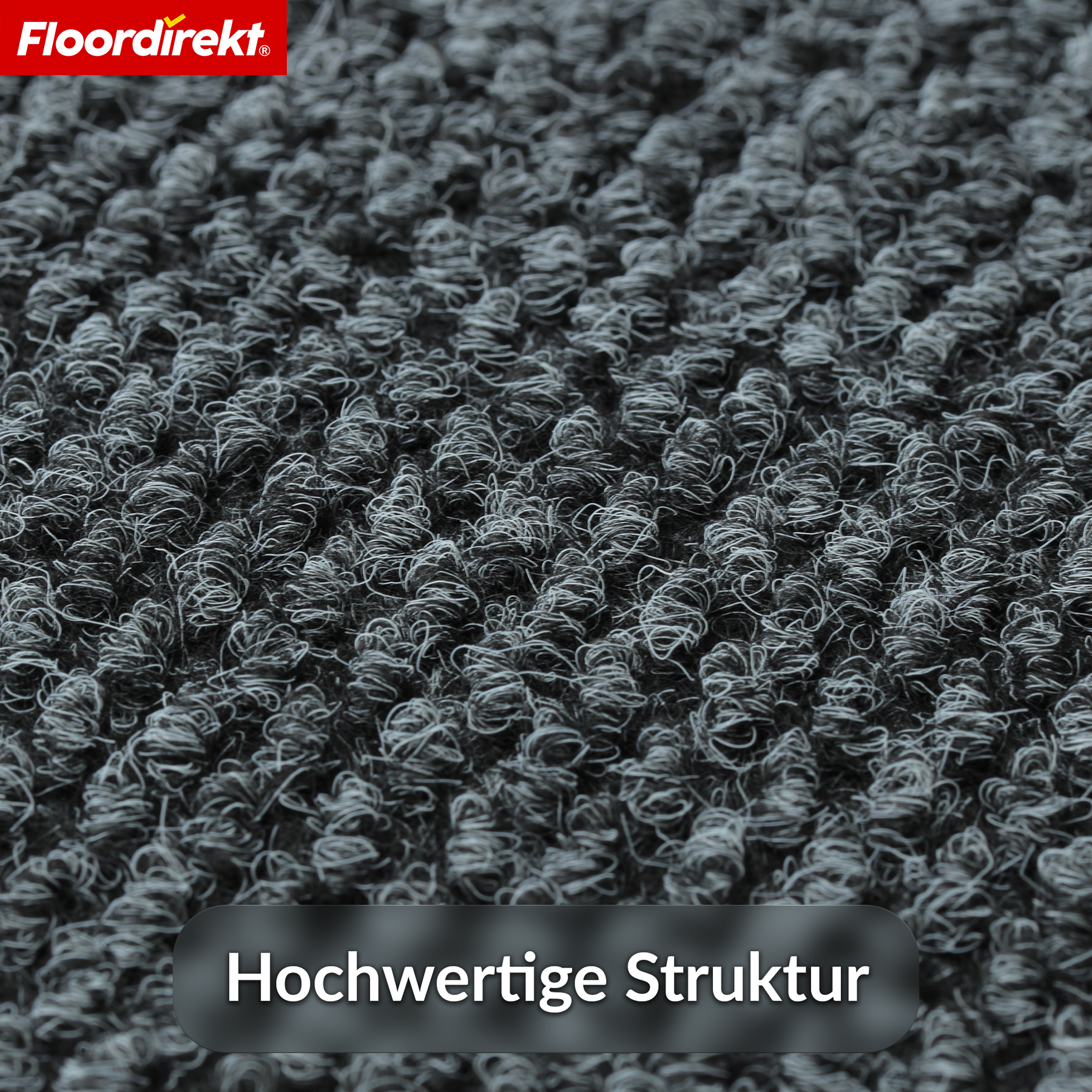 Schmutzfangmatte | Hong Kong Pro | Sauberlaufmatte mit TPE-Rücken, robust & rutschfest