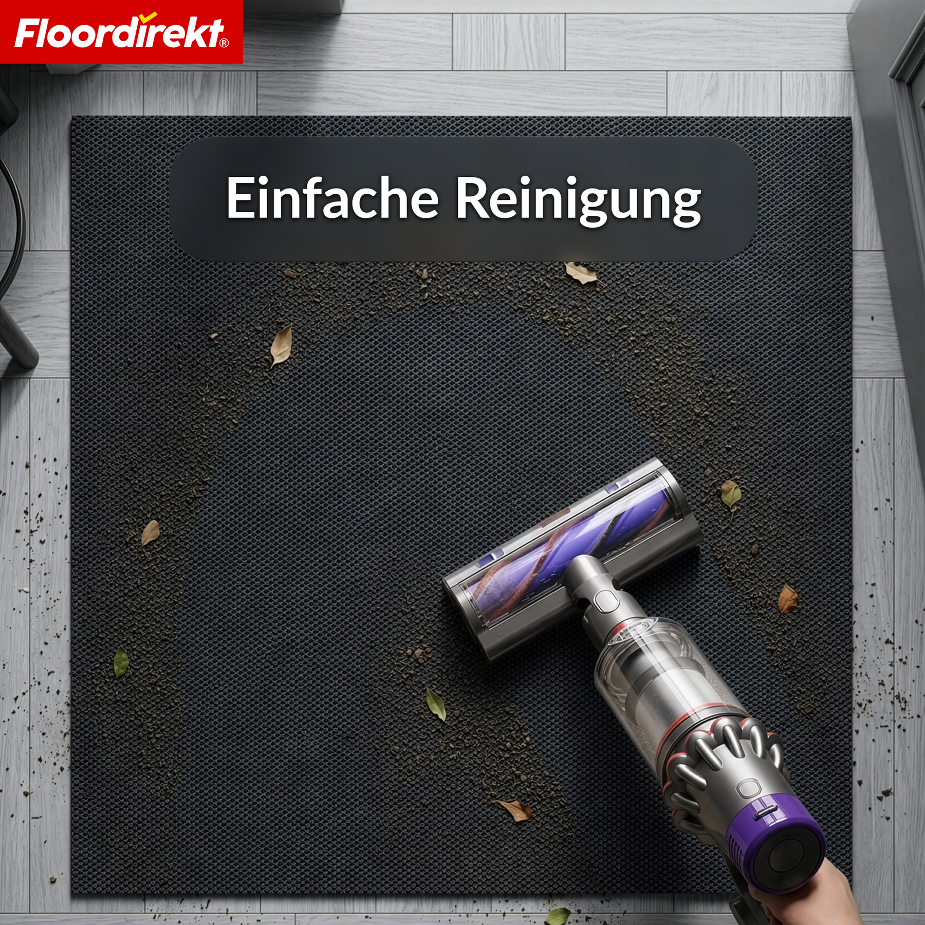 Schmutzfangmatte | Hong Kong Pro | Sauberlaufmatte mit TPE-Rücken, robust & rutschfest