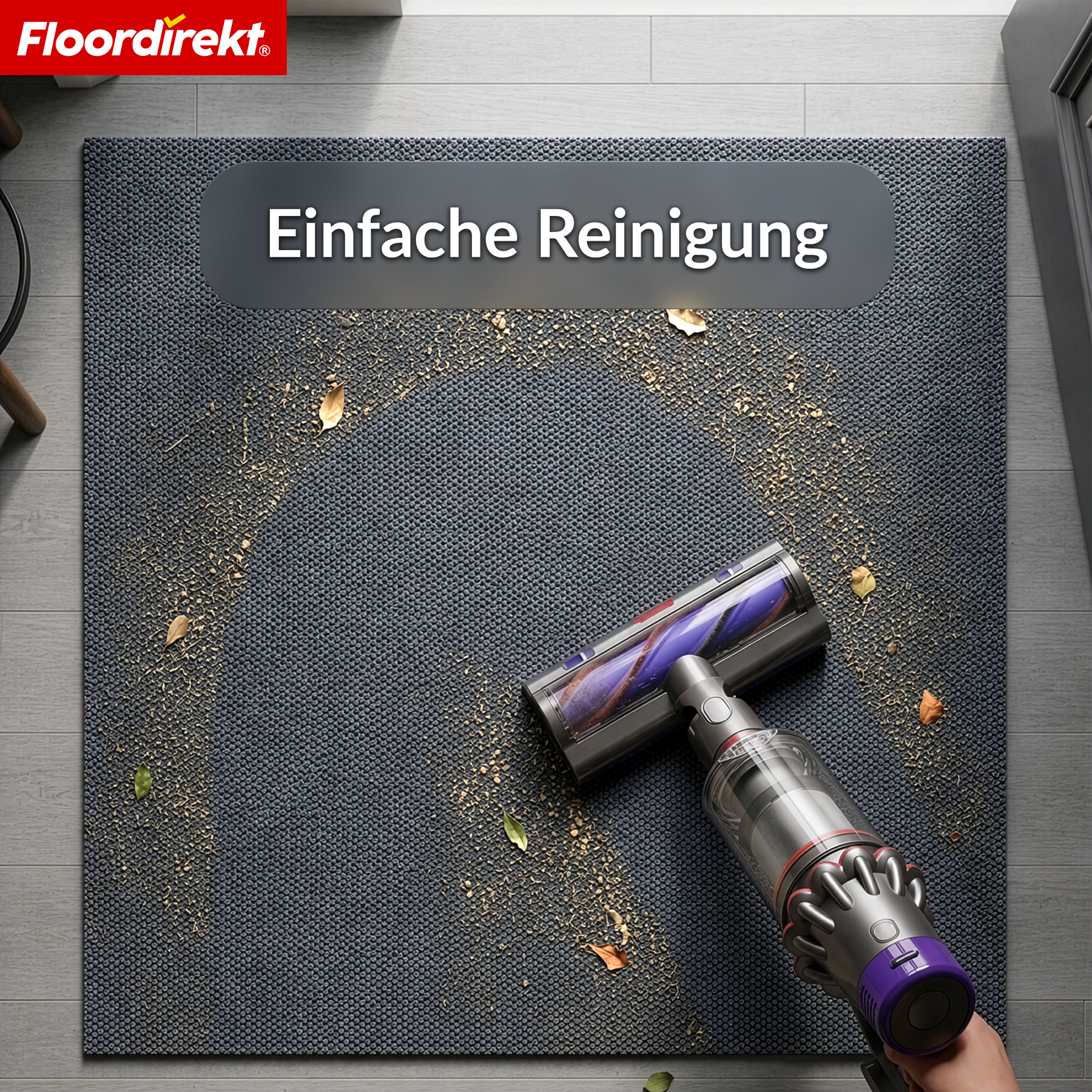 Schmutzfangmatte | Hong Kong Pro | Sauberlaufmatte mit TPE-Rücken, robust & rutschfest