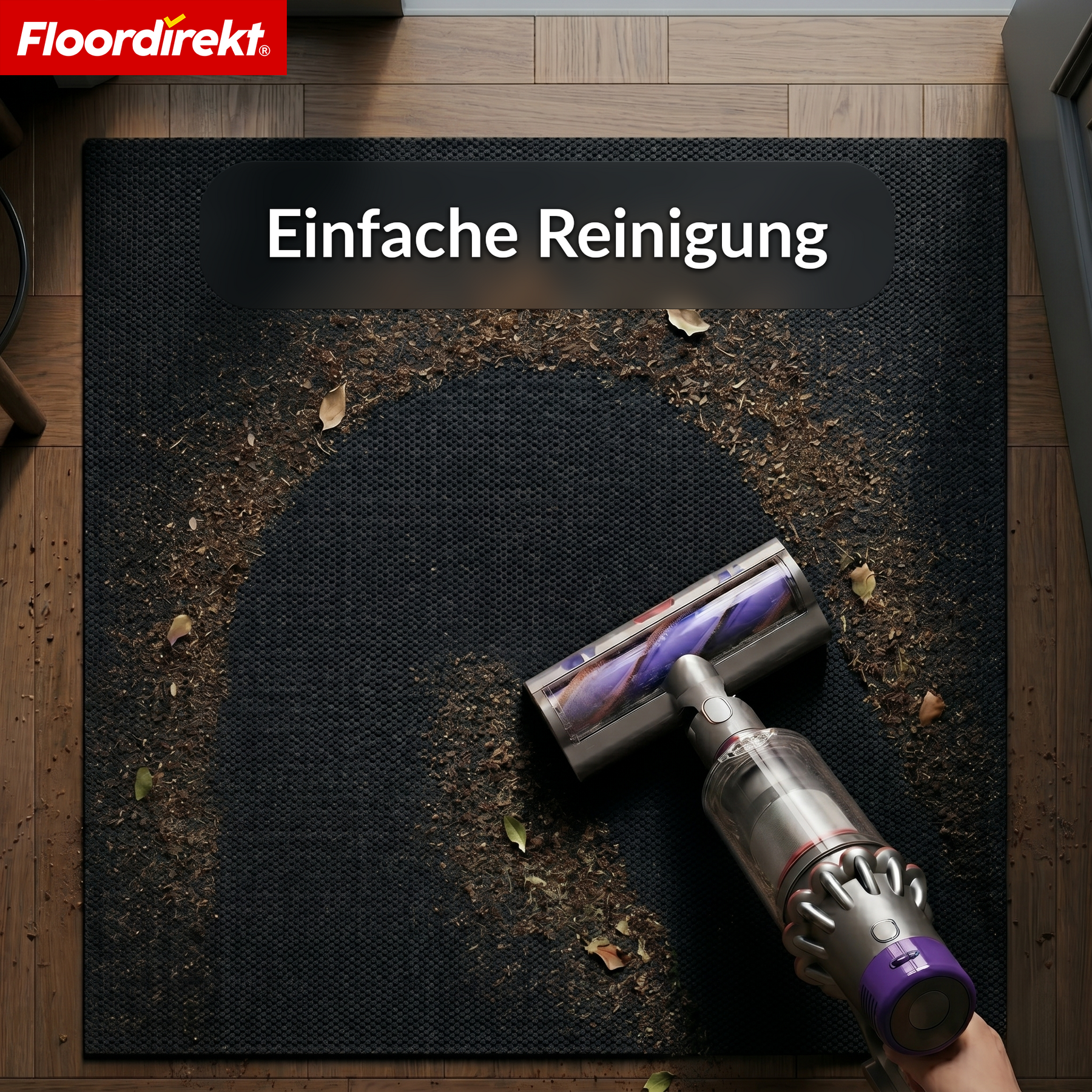 Schmutzfangmatte | Hong Kong Pro | Sauberlaufmatte mit TPE-Rücken, robust & rutschfest