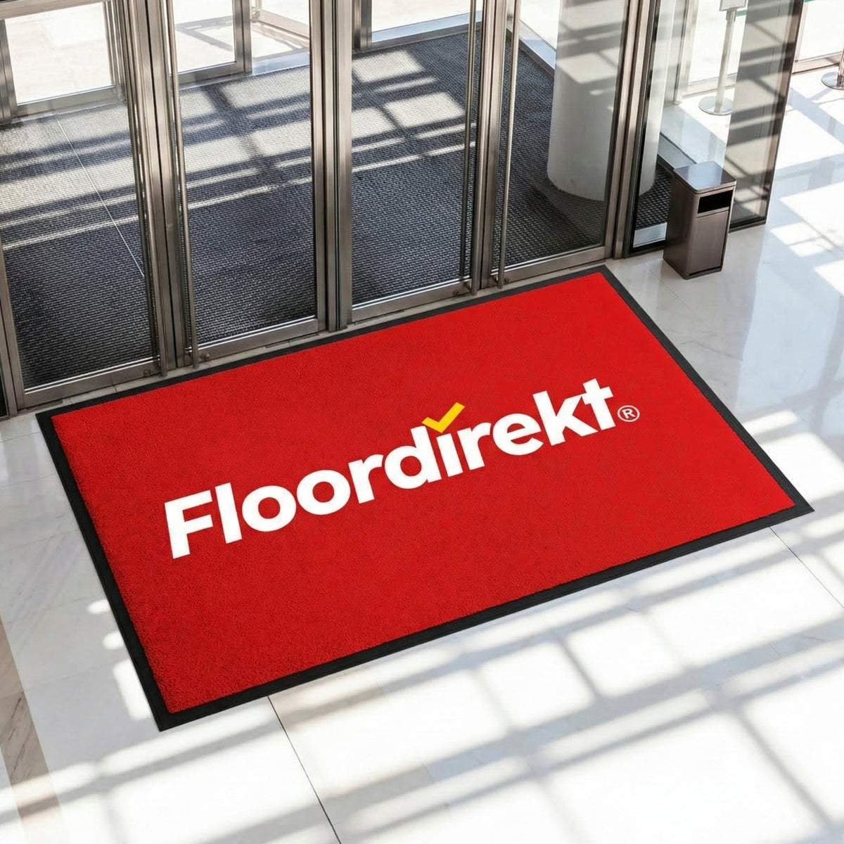 Logomatte nach Maß - Individuelle Schmutzfangmatte mit Logo